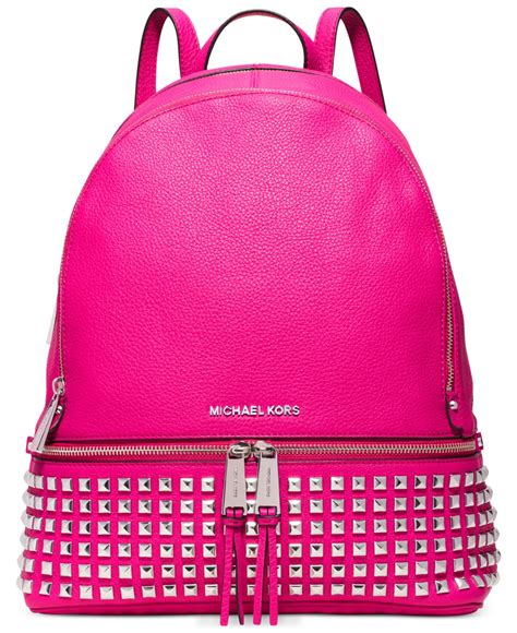 michael kors kelsey large pink|michael kors pink backpack.